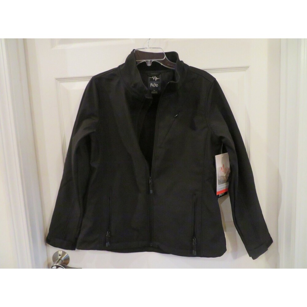 NWT Womens Black Pulse Jacket, Size 1XL